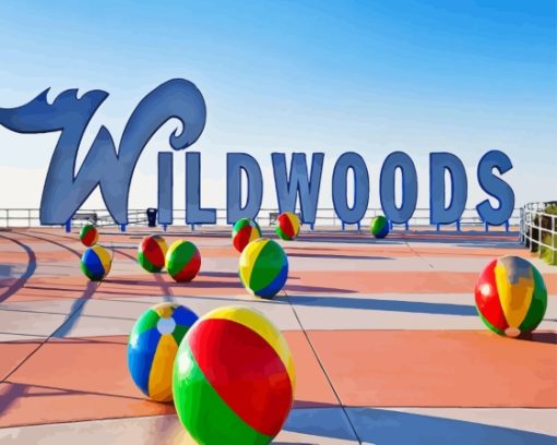 Wildwood In New Jersey Diamond Painting