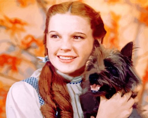 Young Judy Garland Smiling Diamond Painting