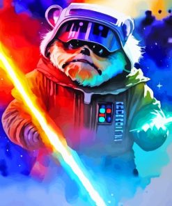 Aesthetic Ewok Diamond Painting