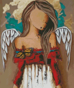 Aesthetic Rut Angel Diamond Painting