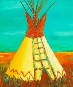 Aesthetic Teepee Diamond Painting