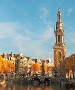 Aesthetic Amsterdam Autumn Diamond Painting