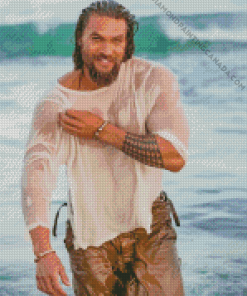 Aesthetic Jason Momoa Diamond Painting