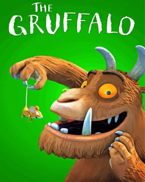 Aesthetic The Gruffalo Poster Diamond Painting