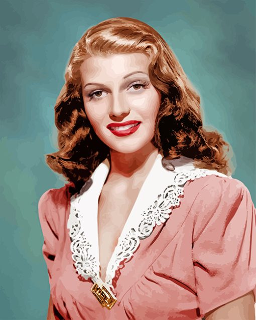 Beautiful Rita Hayworth Diamond Painting