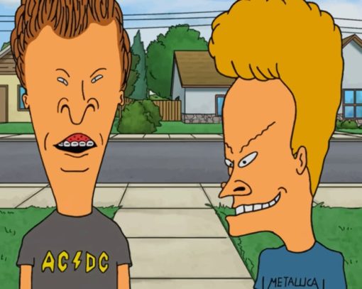 Beavis And Butthead Outside Diamond Painting