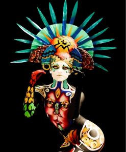 Body Paint Woman Diamond Painting