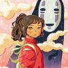 Chihiro And No Face Diamond Painting