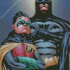 Cool Batman And Robin Diamond Painting