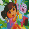 Dora Explorer Diamond Painting