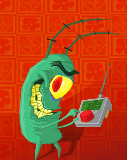 Evil Plankton Diamond Painting