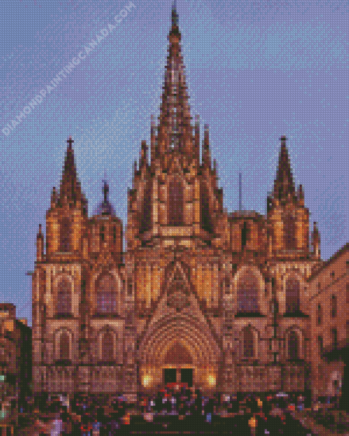 Gothic Cathedral Diamond Painting