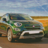 Green Fiat Paint Diamond Painting