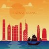 Hong Kong Poster Diamond Painting