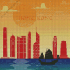 Hong Kong Poster Diamond Painting