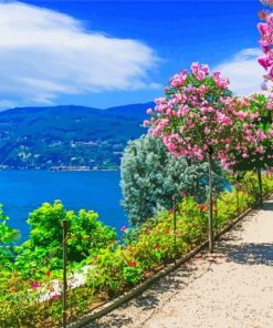 Isola Madre Lake Maggiore Diamond Painting