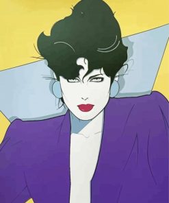 Lady By Patrick Nagel Diamond Painting