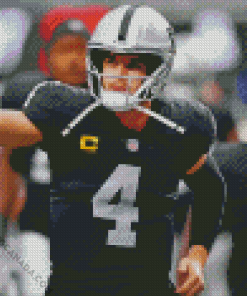 Las Vegas Raiders Derek Carr Diamond Painting