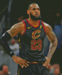 Lebron James Cleveland Cavaliers Diamond Painting