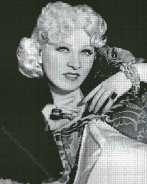 Mae West Actress Diamond Painting