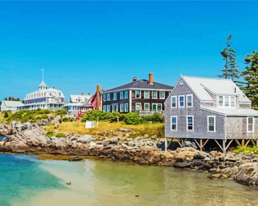 Monhegan Island Diamond Painting