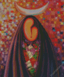 Muslim Arab Girl Diamond Painting