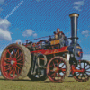 Old Traction Engine Diamond Painting