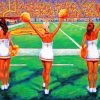 Pin Up Girls Cheerleading Diamond Painting