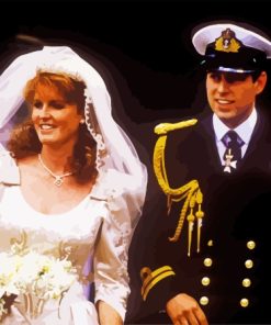 Prince Andrew Sarah Ferguson Wedding Diamond Painting