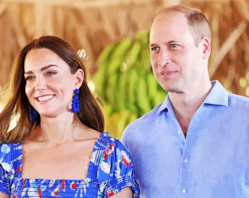 Prince William And Kate Diamond Painting