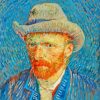 Self Portrait With Grey Felt Hat By Van Gogh Diamond Painting