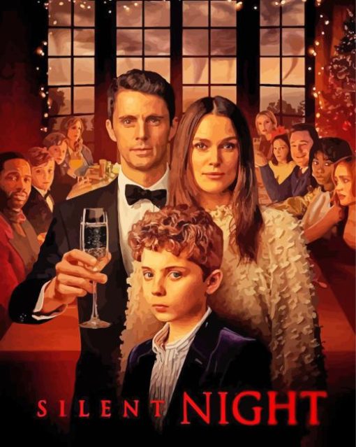 Silent Night Poster Diamond Painting