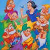 Snow White And Seven Dwarfs Diamond Painting