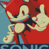 Sonic Anime Diamond Painting