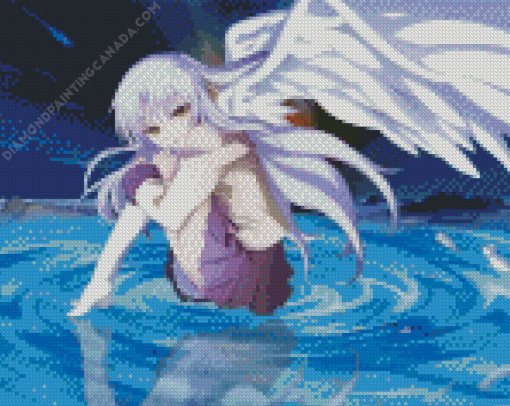 Tachibana Kanade Angel Beats Diamond Painting