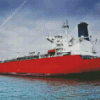 Tanker Ship Diamond Painting