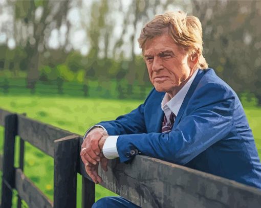 The Actor Robert Redford Diamond Painting