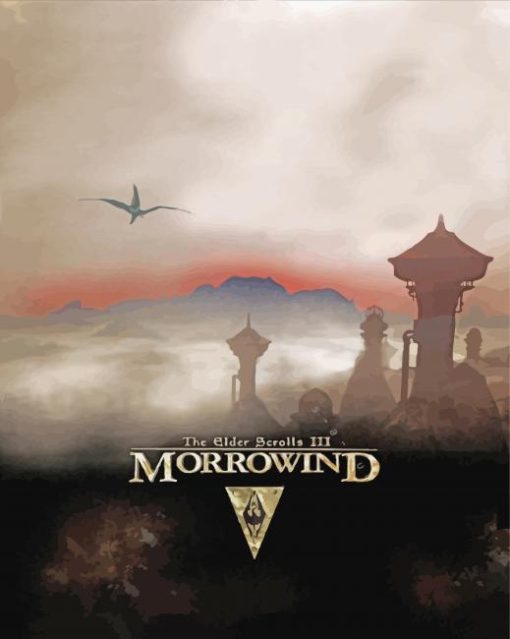 The Elder Scrolls Morrowind Poster Diamond Painting