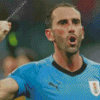 The Footballer Diego Godin Diamond Painting