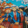 The Promised Neverland Anime Diamond Painting