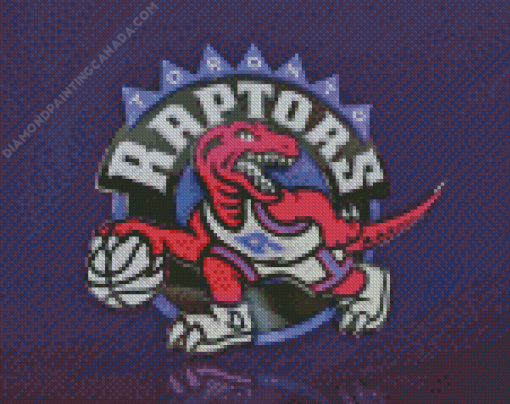 Toronto Raptors Logo Diamond Painting