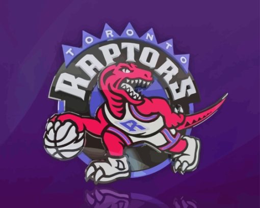 Toronto Raptors Logo Diamond Painting