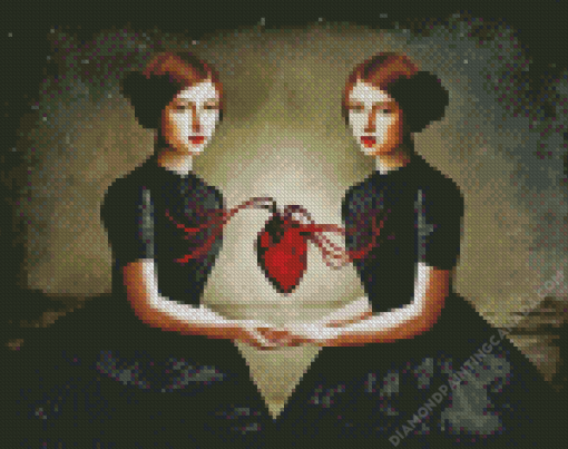 Twin Ladies Diamond Painting