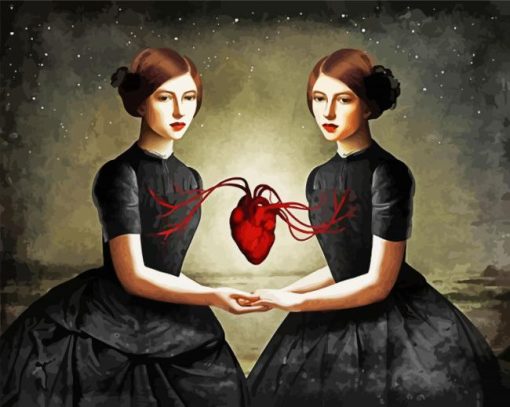 Twin Ladies Diamond Painting