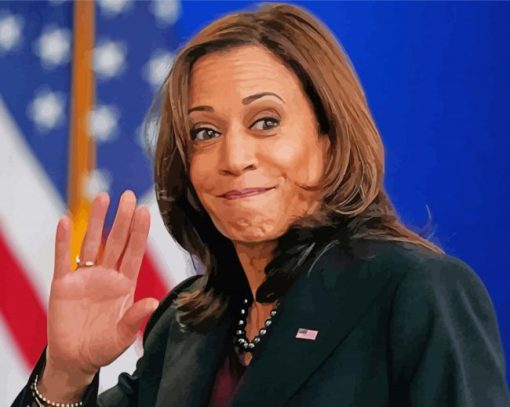 Vice President Kamala Diamond Painting