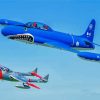 Warbirds Aircraf Diamond Painting