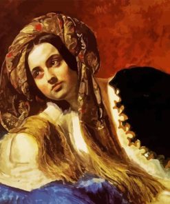 A Turkish Girl Bryullov Diamond Painting