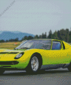 1968 Lamborghini Miura Diamond Painting