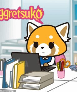 Aggretsuko Anime Diamond Painting