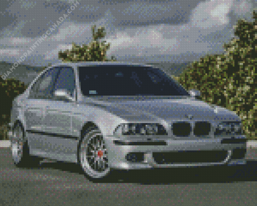 Bmw M5 E39 Car Diamond Painting